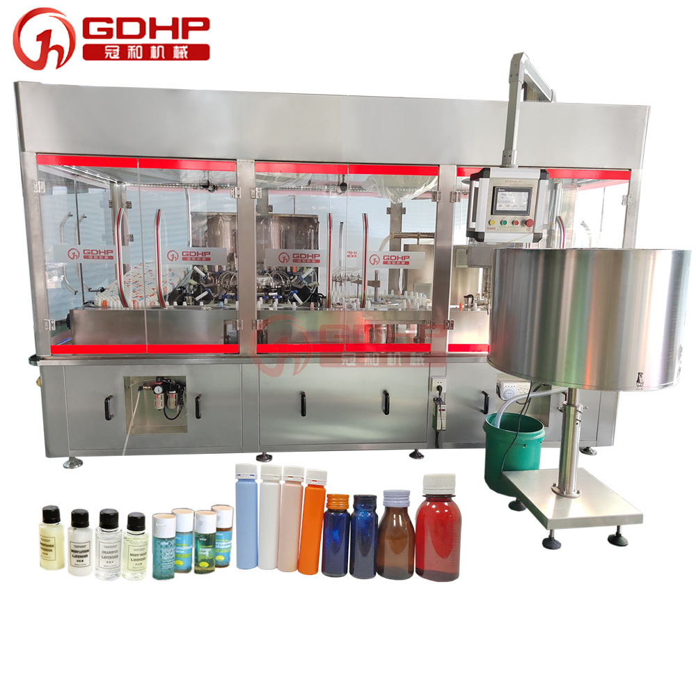 High Speed Syrup Liquid Filling Machine Line